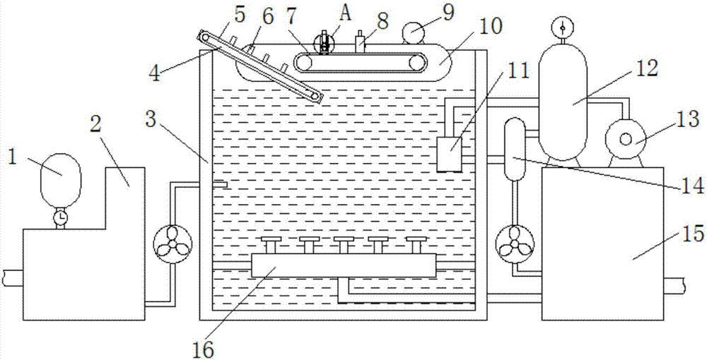 一种溶气气浮机的制作方法