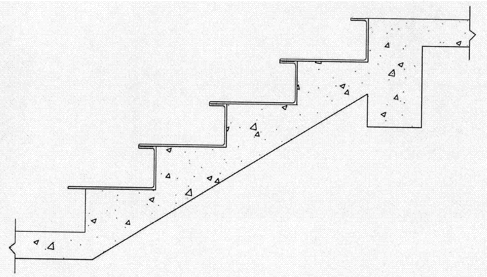 新型楼梯踏步模板的制作方法