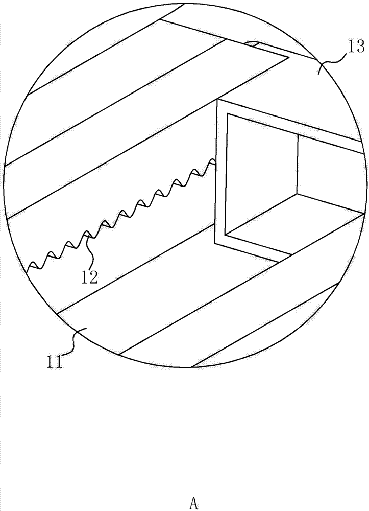 一种屏风夹结构的制作方法