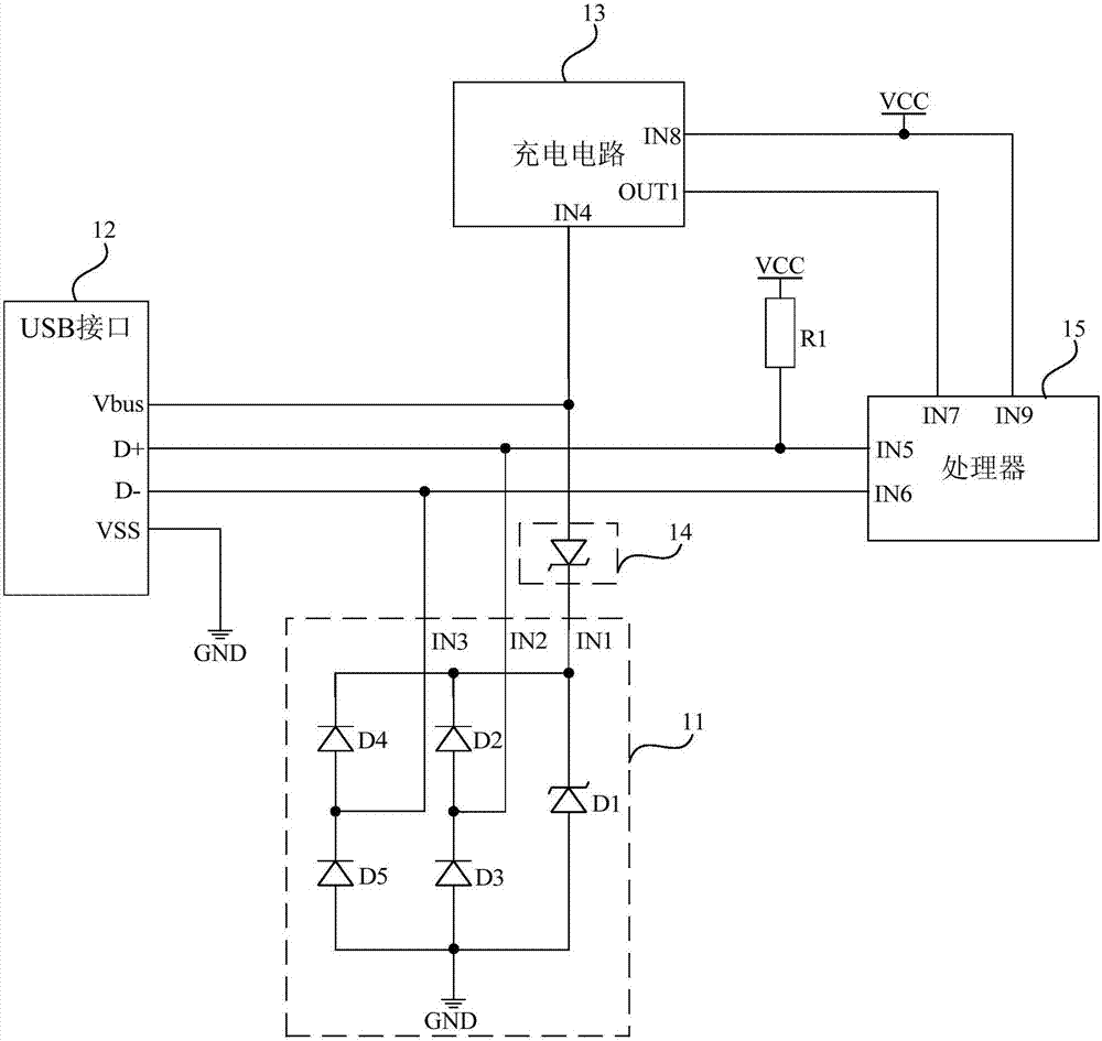 一种静电放电防护系统及电子设备的制作方法