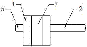 固定式半圆槽式圆管支架的制作方法