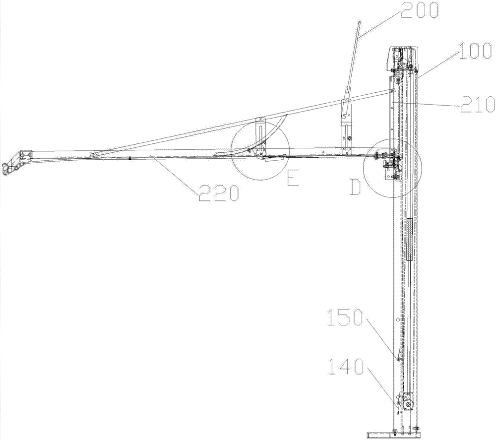 一种垂直升降式自行车停车架的制作方法