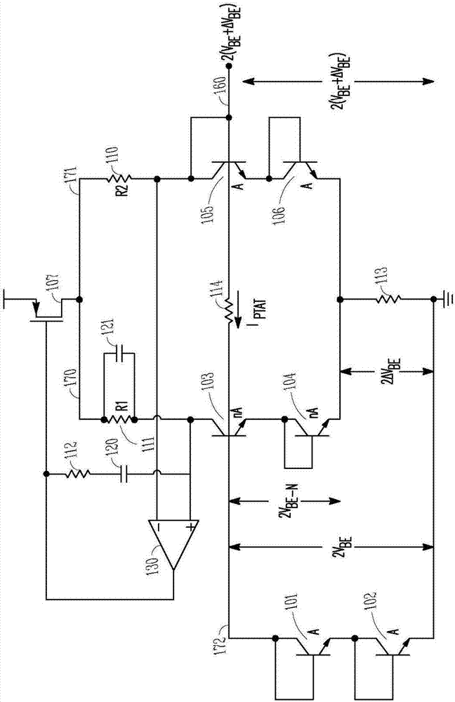温度补偿的参考电压电路的制作方法