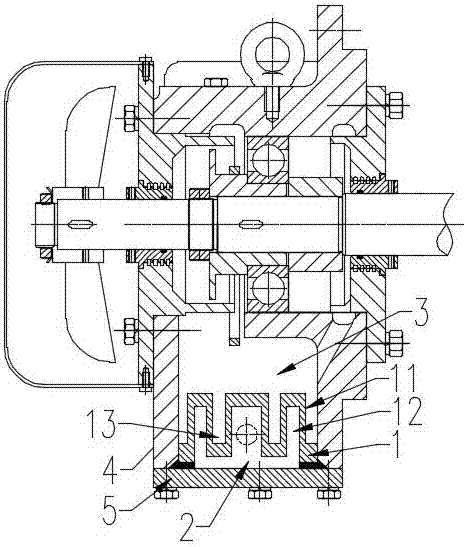 一种轴承体水冷结构的制作方法