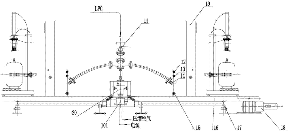 分气器及其回转灌瓶机的制作方法