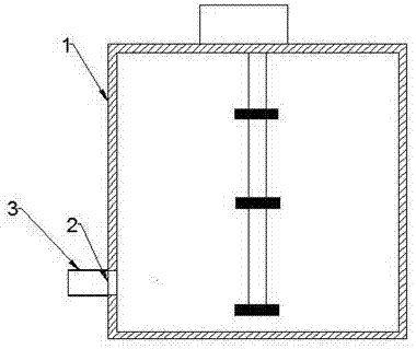 一种长距离浆体管道输送搅拌存储槽PH值在线监测装置的制作方法