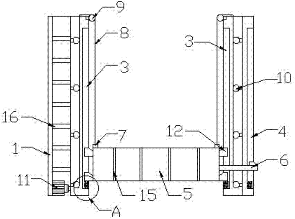 一种建筑施工用升降装置的制作方法