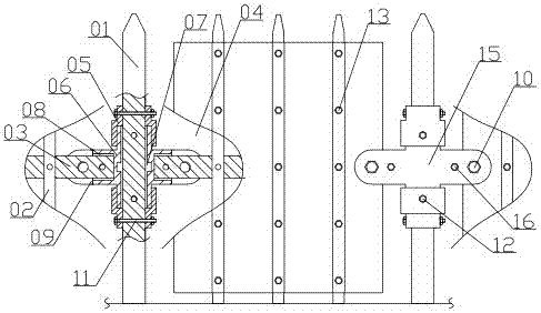 新型建筑工程防护栏的制作方法