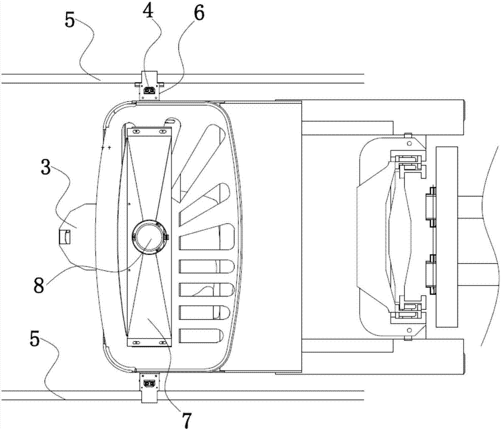 激光导引式防撞AGV叉车的制作方法