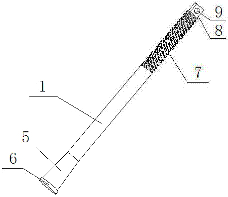 土木工程的可回收锚索的制作方法