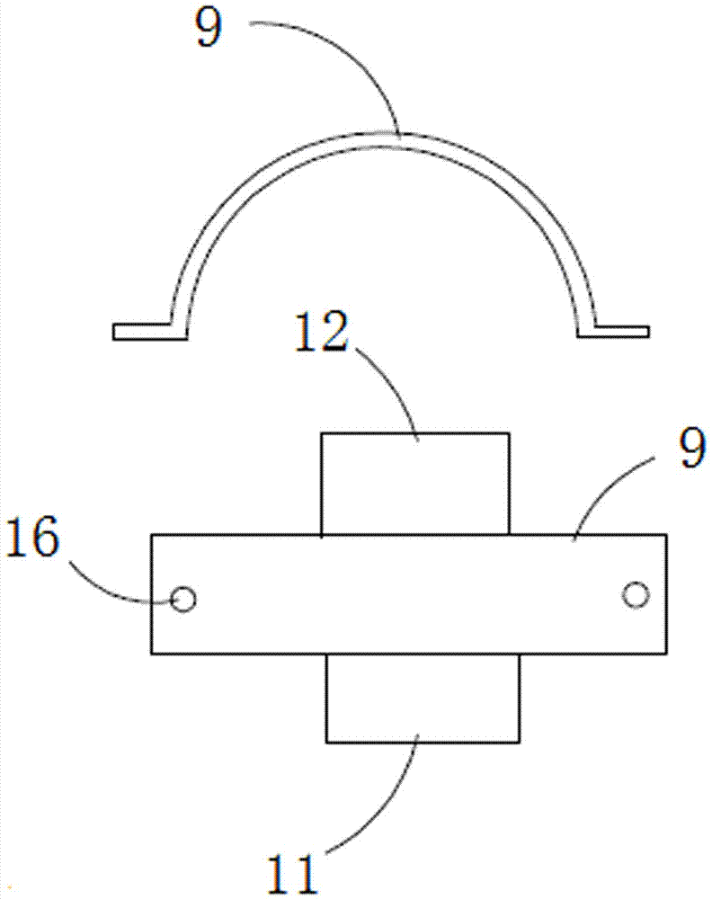 一种消防栓栓头专用卡箍件的制作方法