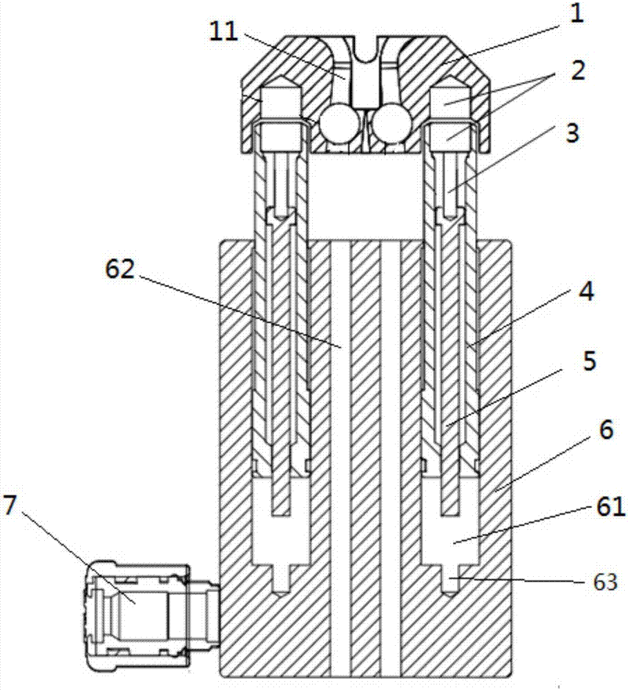 一种新型双液压缸绳索拉紧装置的制作方法