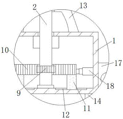 一种可调节角度的土建施工用灯的制作方法