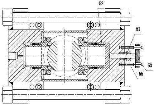 固定球阀密封性能检测装置的制作方法