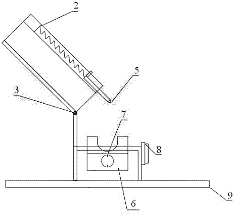 自动连续式钢材试件标距仪的制作方法