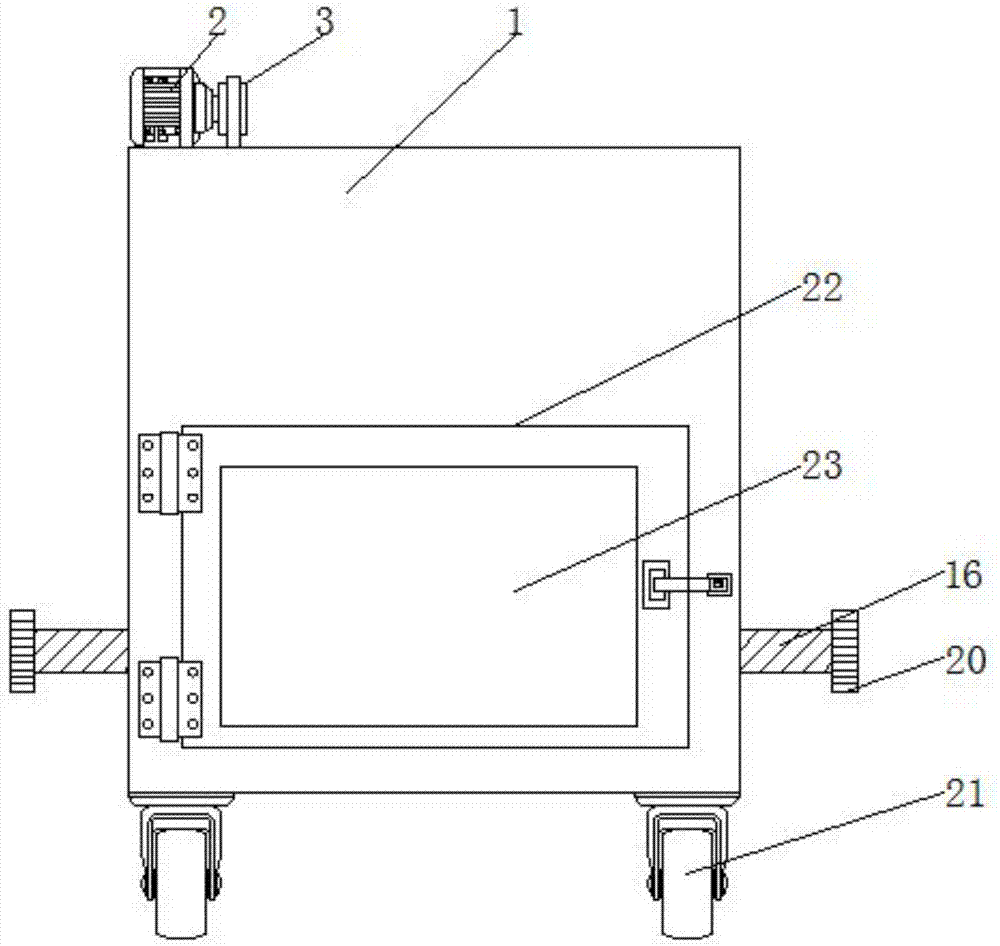 一种汽车零件加工用打磨装置的制作方法