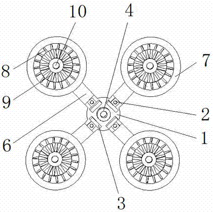 一种无人机螺旋桨的保护罩的制作方法