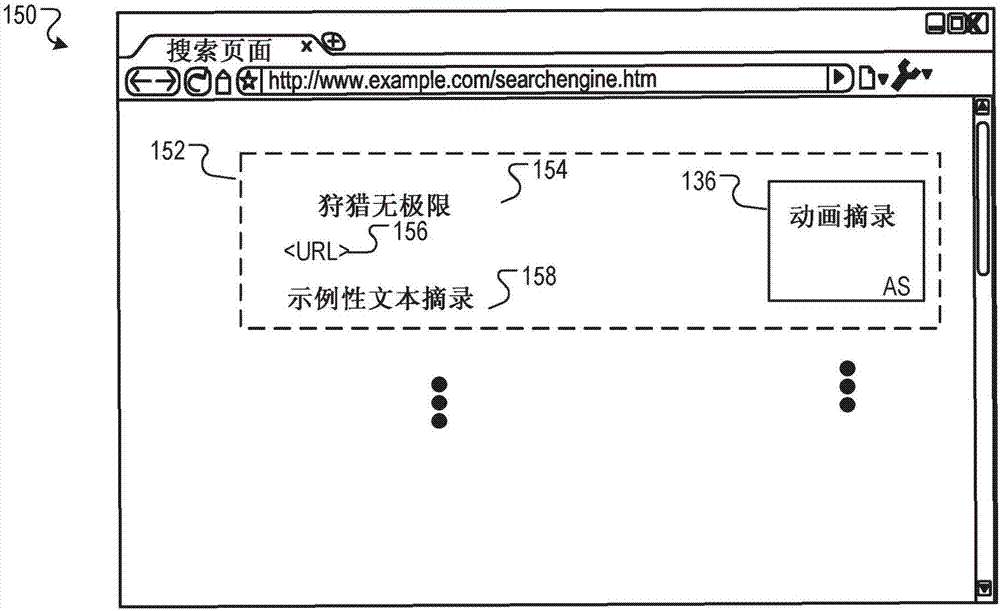 用于搜索结果的动画摘录的制作方法