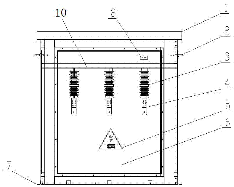 一种光伏发电系统用电缆连接柜的制作方法
