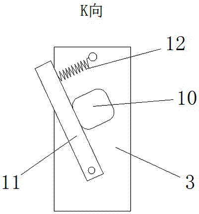 生产圣诞球用的挂具可旋转定位机构的制作方法