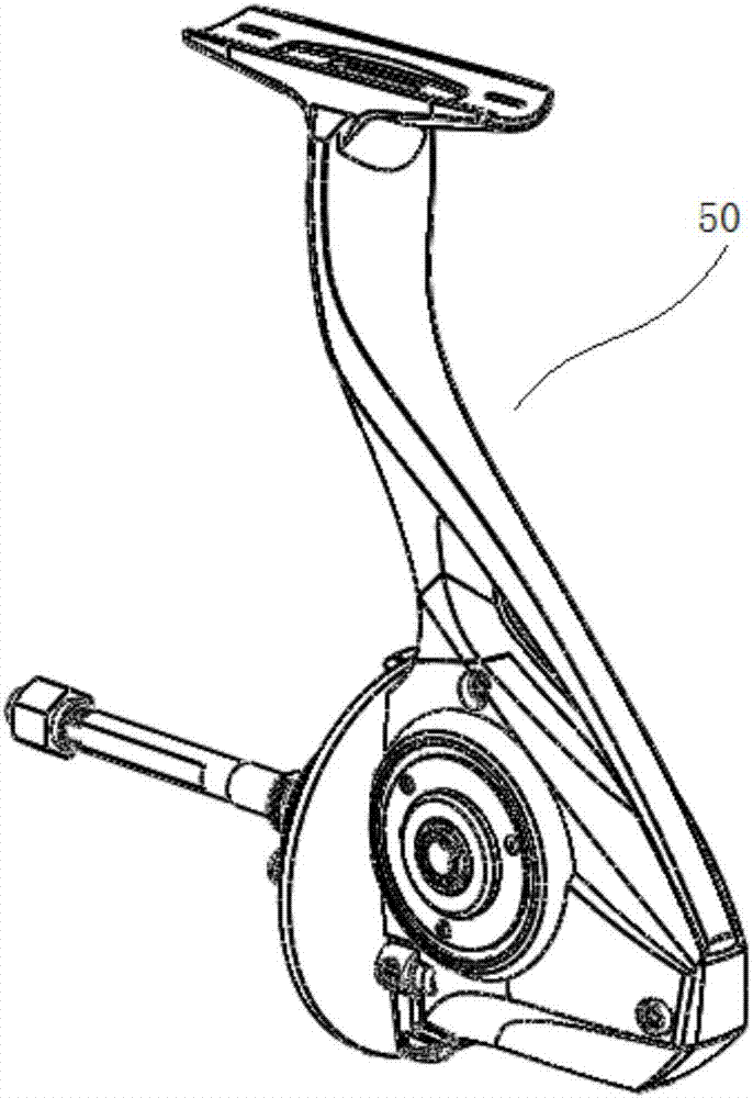 纺车式渔线轮的制作方法
