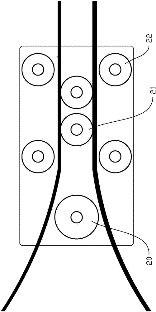 一种门框滚压双滚压生产线的制作方法