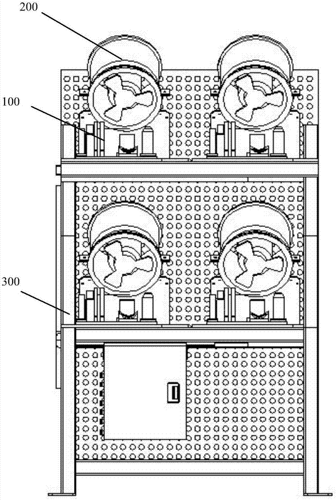 风冷装置及通用型风冷架的制作方法