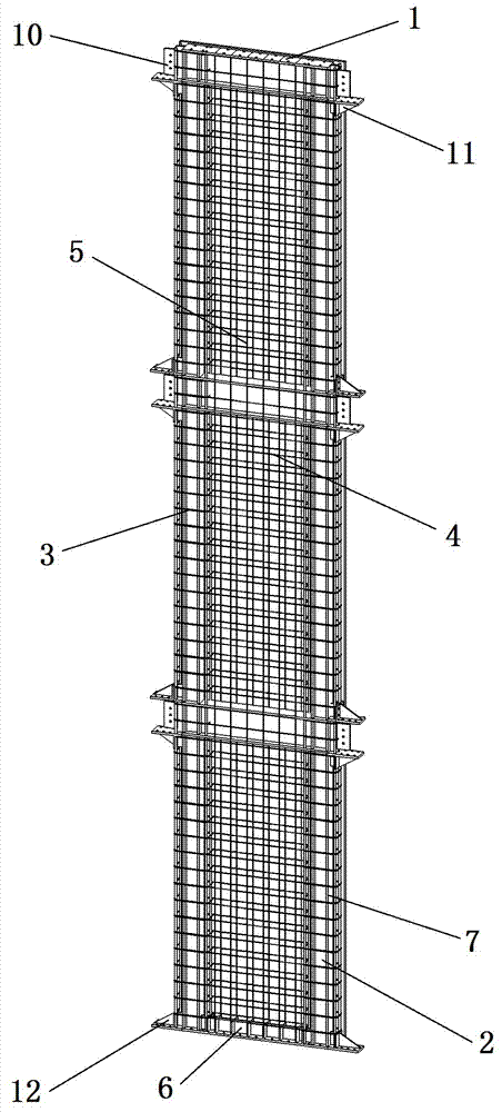 一种装配式型钢混凝土剪力墙结构及其制备和安装方法与流程