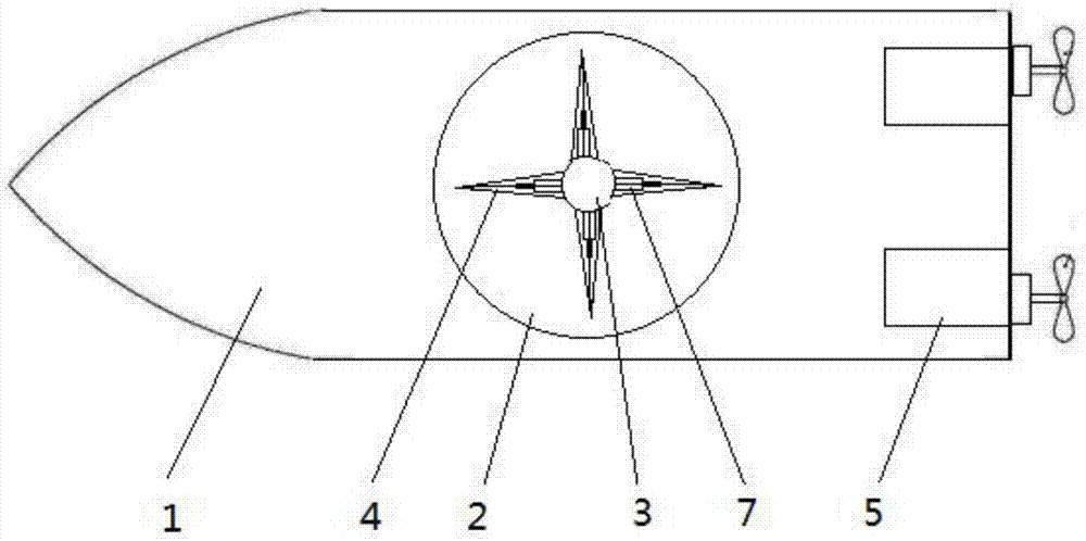 一种垂钓打窝船的制作方法