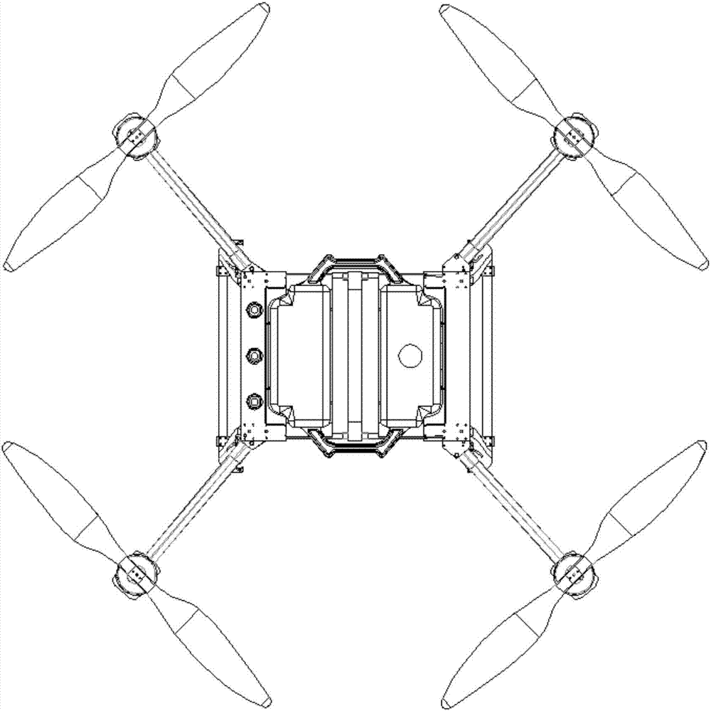 一种便于装卸的四轴植保无人机的制作方法