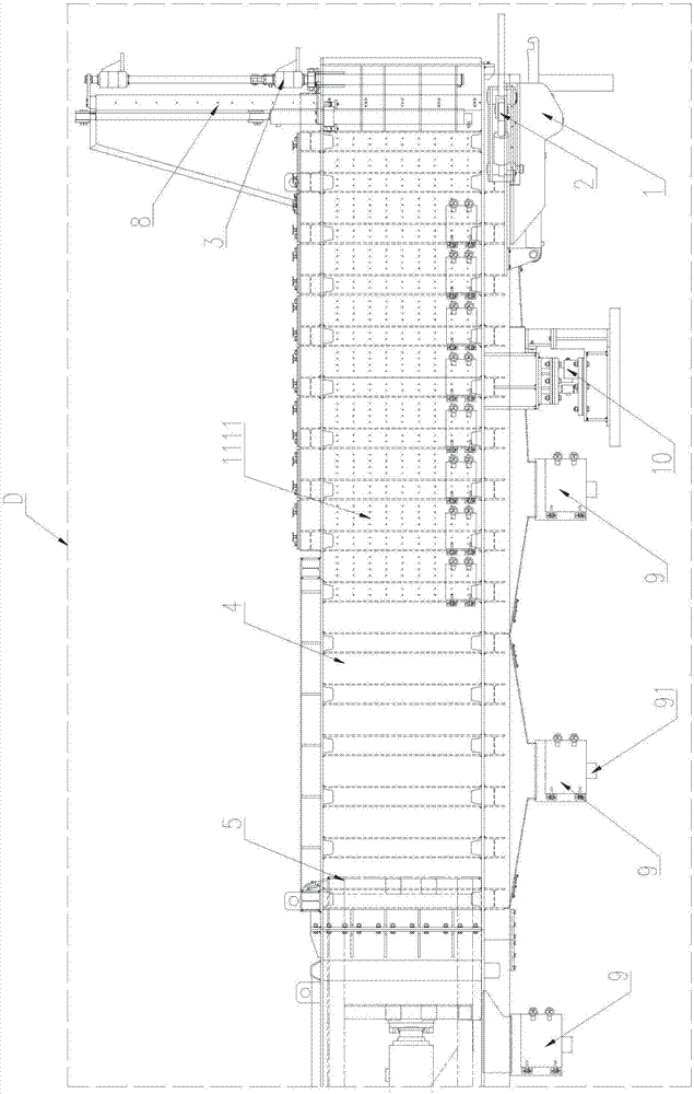 强力直压挤水式垃圾压缩机的制作方法