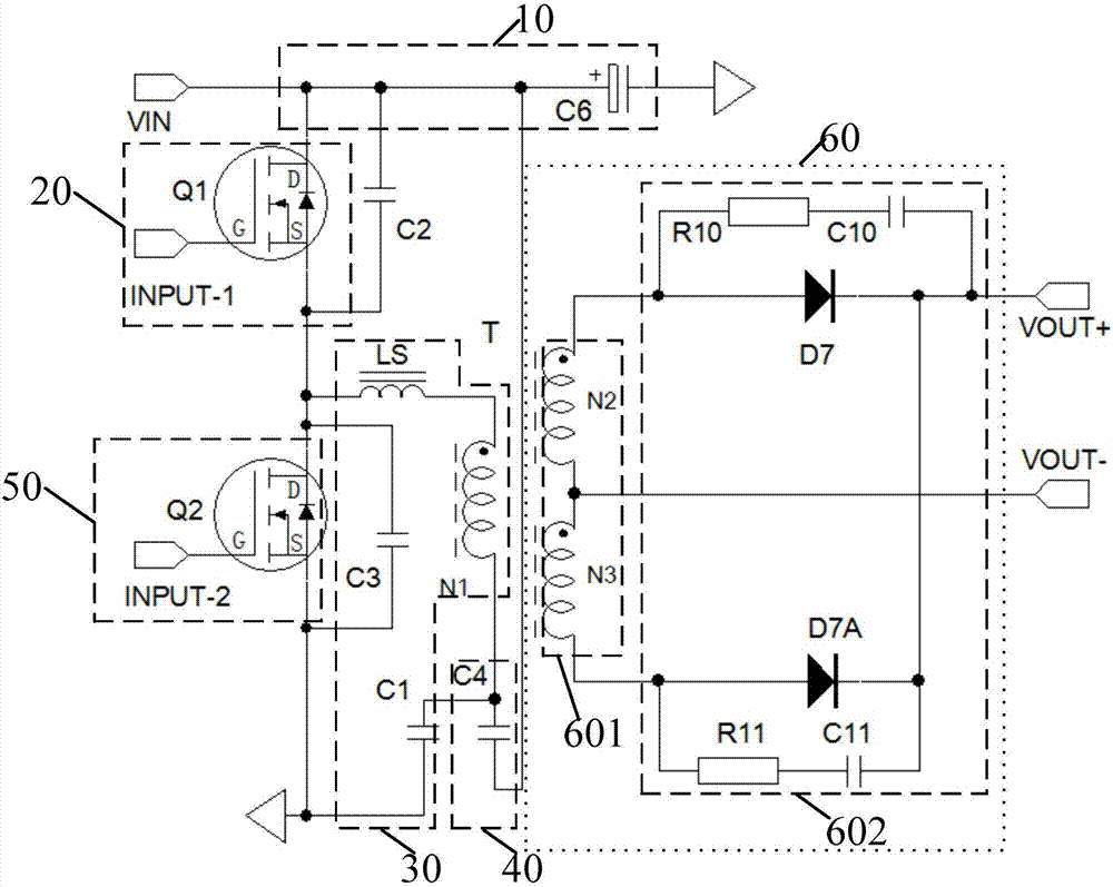 一种降低纹波的谐振控制电路及电源的制作方法