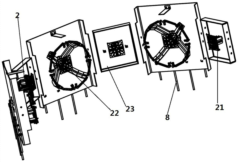一种人造介质圆柱透镜9波束天线的制作方法