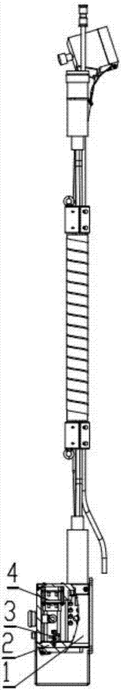 一种用于全自动超声波检测的主电缆的制作方法