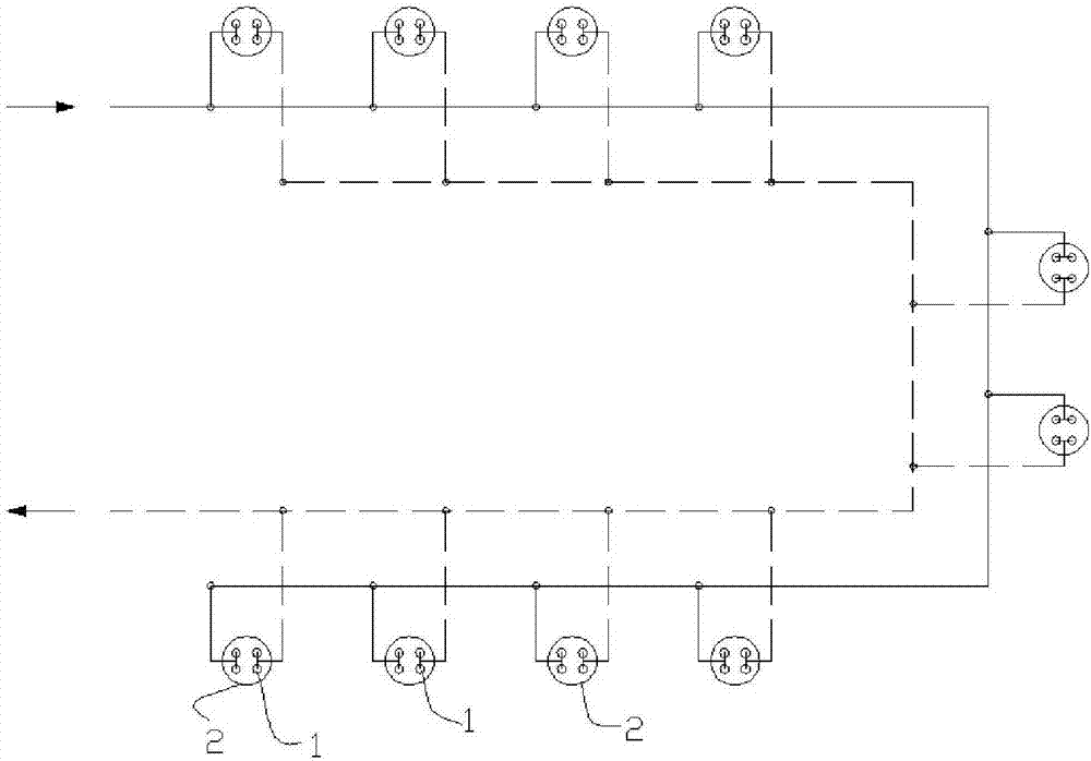 一种垂直钻井埋管与桩埋管相结合的系统的制作方法