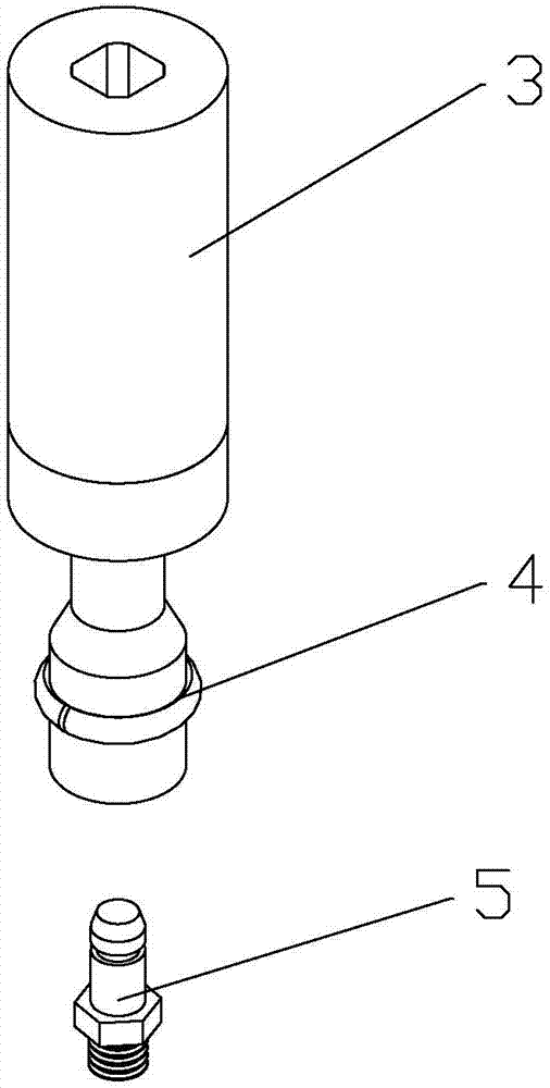 一种螺钉锁紧机构用的卡簧的制作方法