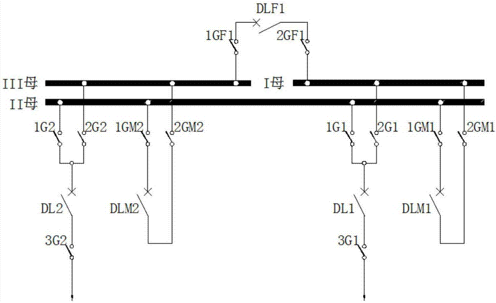 一种双母线单分段及双分段接线防误操作闭锁控制回路的制作方法