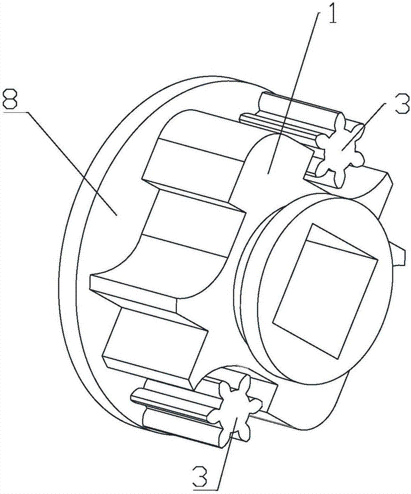 单向齿轮装置的制作方法
