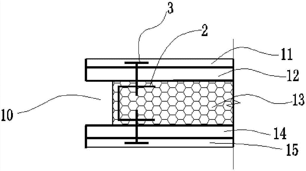 一种纸蜂窝复合外墙板的垂直缝构造结构的制作方法