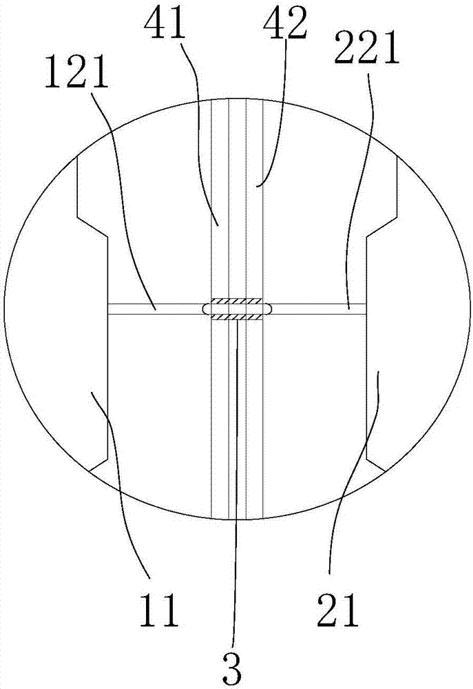单排筋剪力墙结构竖向接合部连接结构的制作方法