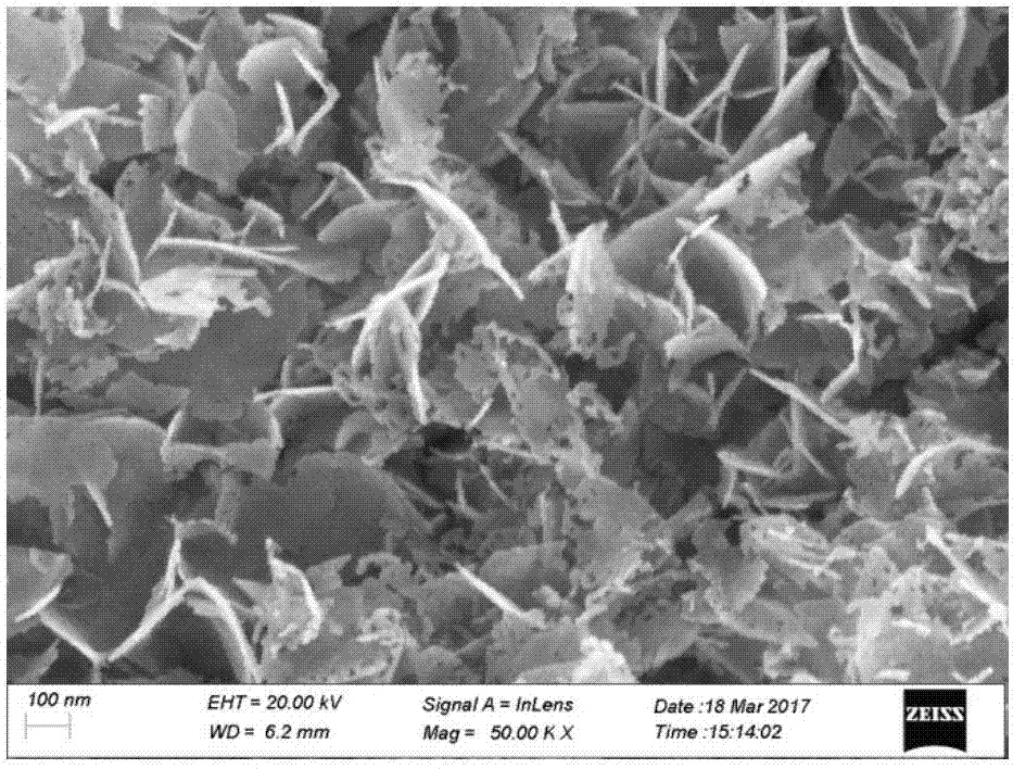 一种具有六边形空洞且富含氧空位的复合金属氧化物纳米片、其制备方法和用途与流程