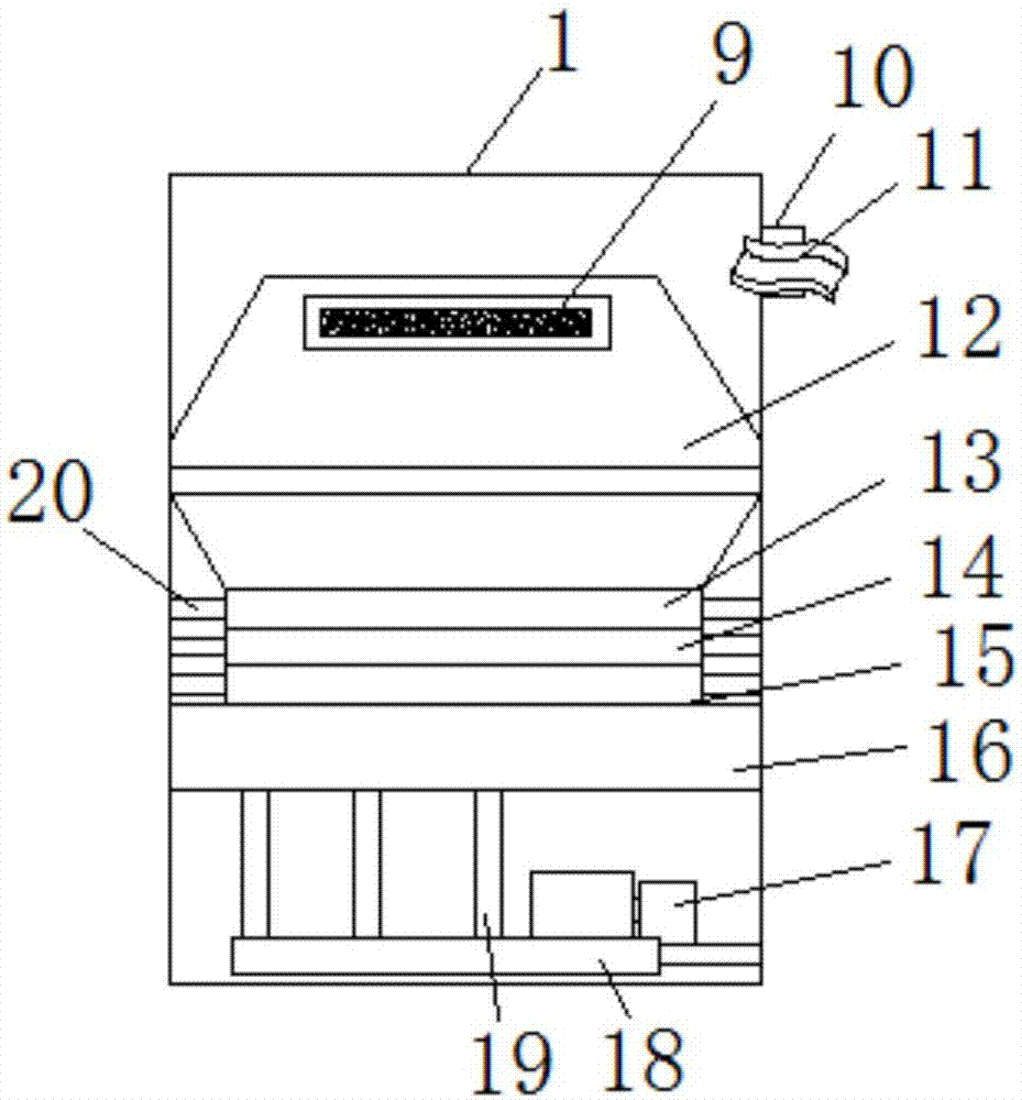 一种具有空气净化功能的环保室内门的制作方法