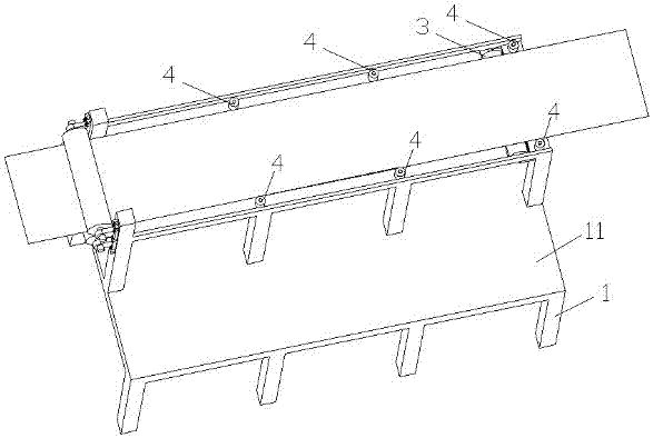 一种盾构机皮带支架安装辅助设备的制作方法