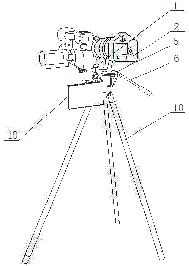 双云台摄像机安装装置的制作方法