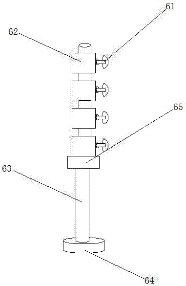 一种便携式升降户外照明灯具的制作方法