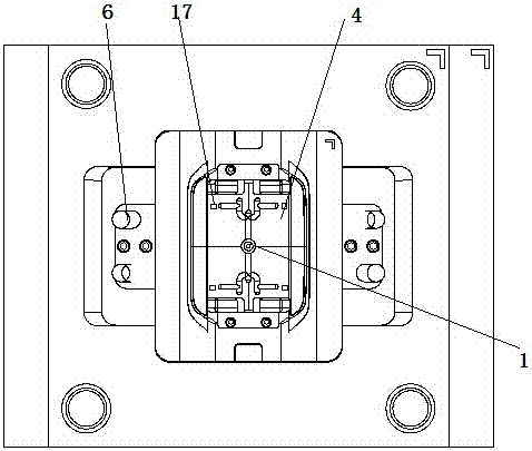 冰箱饰件挂针式注塑成型模具的制作方法