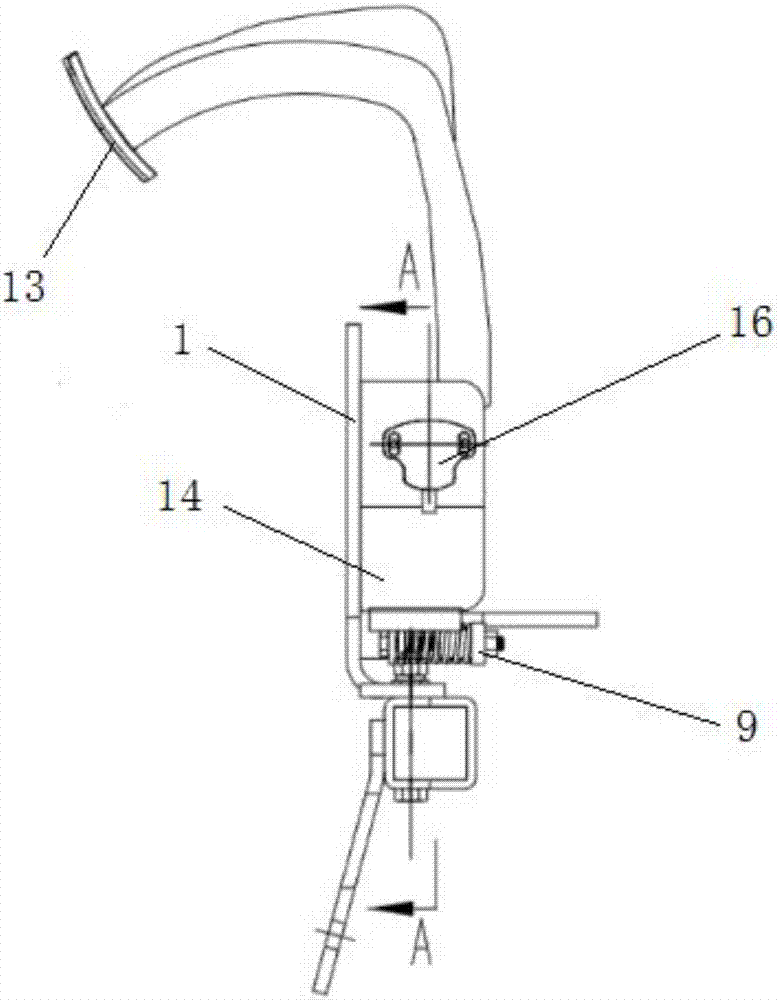 内燃静压叉车双踏板操纵系统的制作方法