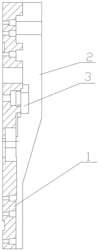 烫金模切机的牌坊的制作方法