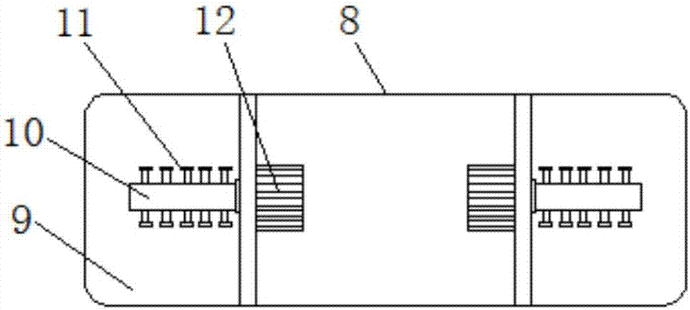 一种辊筒碾压式市政用道路涂线装置的制作方法