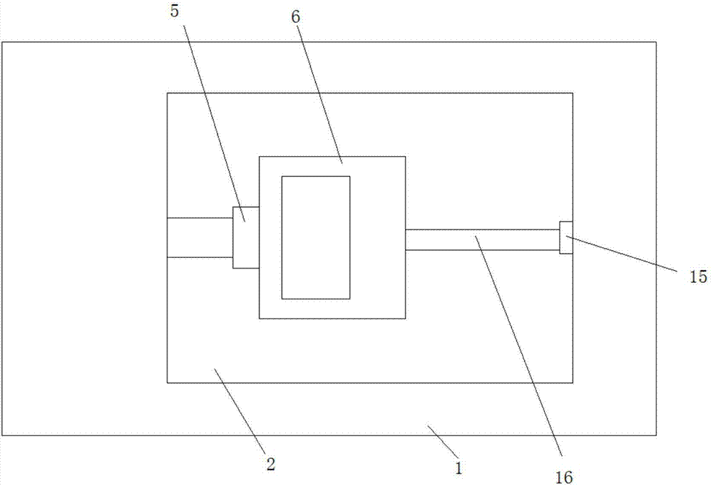 一种光伏玻璃板自动上料机用的直线移送平台的制作方法